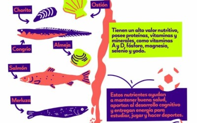 Infografía Pescados y mariscos