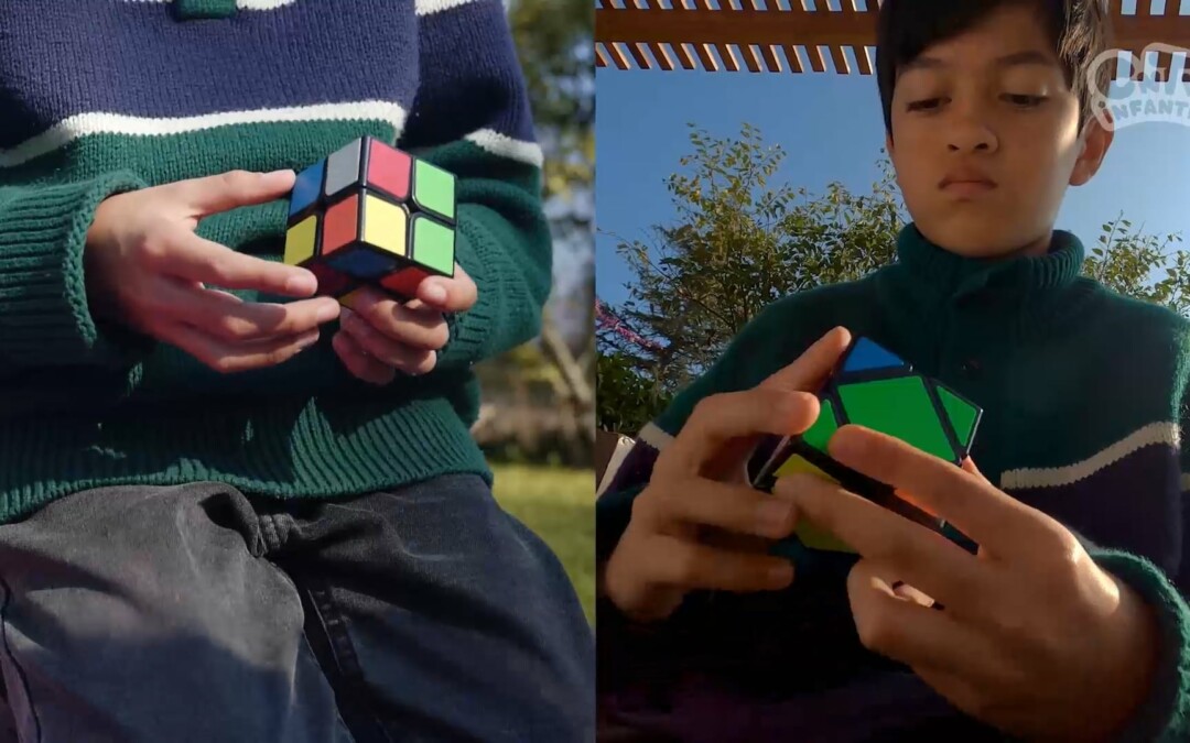 A armar un cubo rubik