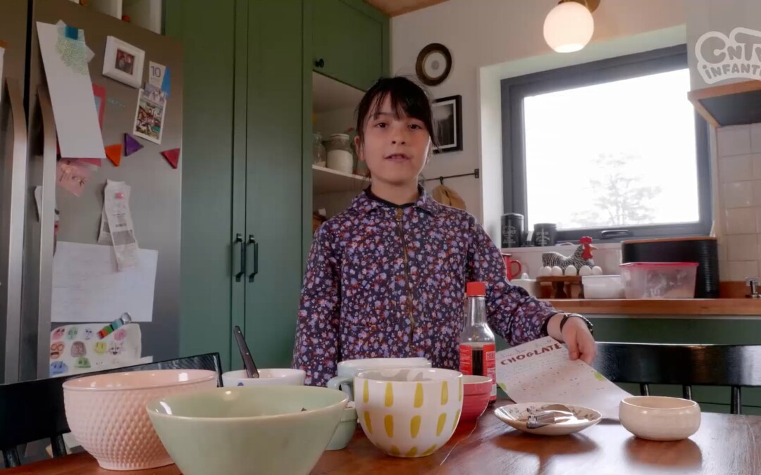 A cocinar un postre de chocolate