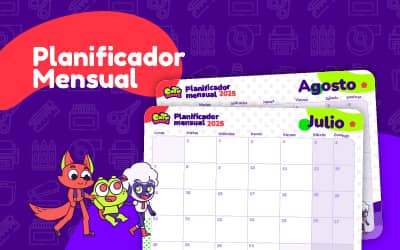 Descarga el Planner de julio y agosto 2025
