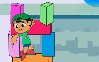 Afiche educativo: ¿Figuras 3D o Poliedros?