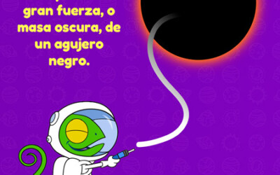 Afiche educativo: Agujeros negros