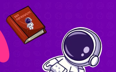 Afiche educativo: Astronautas