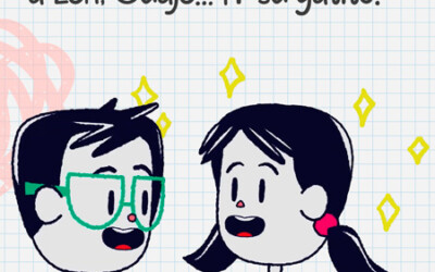 Afiche educativo: Uso de la G y J