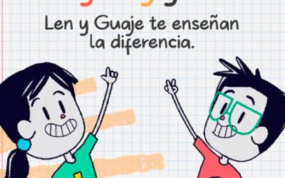 Afiche educativo: Ay, hay, ahí