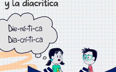 Afiche educativo: Tilde diacrítica y dierética